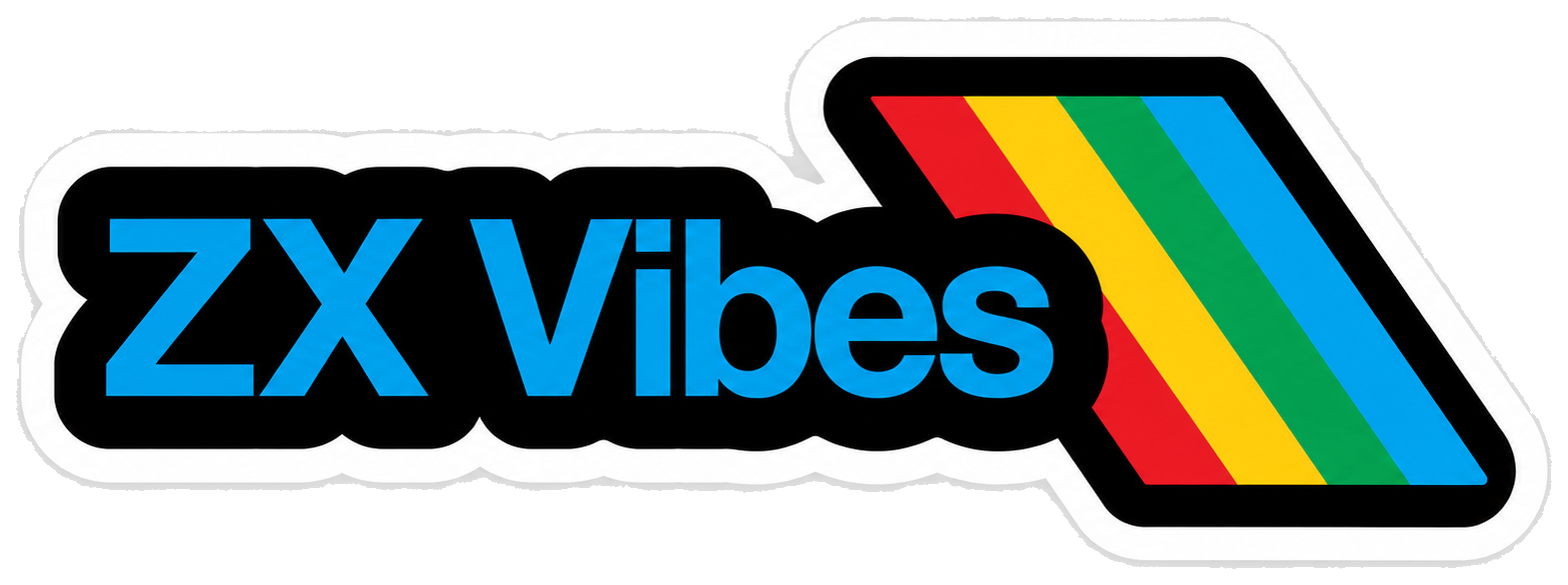 ZX Vibes sticker logo